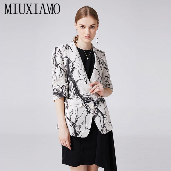 miuximao fall winter 2019 runway designer blazer casual jacket women's single button blazer overcoat vestidos, Black;brown
miuximao fall winter 2019 runway designer blazer casual jacket women's single button blazer overcoat vestidos, Black;brown