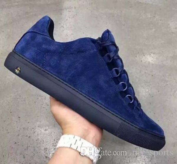brand low sneakers shoes suede leather arena trainers women,men party dress,lover design with box 36-46, Black
brand low sneakers shoes suede leather arena trainers women,men party dress,lover design with box 36-46, Black