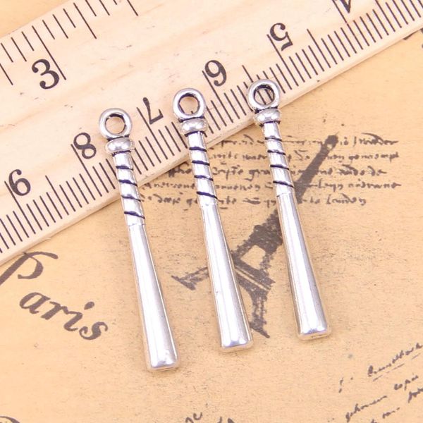14pcs charms baseball bat club 35x5mm antique pendants,vintage tibetan silver jewelry,diy for bracelet necklace, Bronze;silver
14pcs charms baseball bat club 35x5mm antique pendants,vintage tibetan silver jewelry,diy for bracelet necklace, Bronze;silver