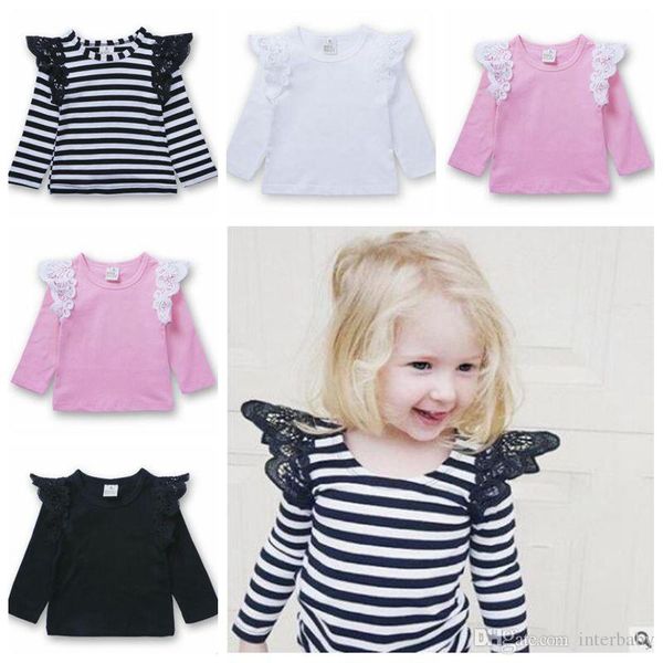baby clothes girls lace fly sleeve t-shirts ins kids striped summer shirt child casual cotton blouse fashion long sleeve tees byp5083, Blue
baby clothes girls lace fly sleeve t-shirts ins kids striped summer shirt child casual cotton blouse fashion long sleeve tees byp5083, Blue