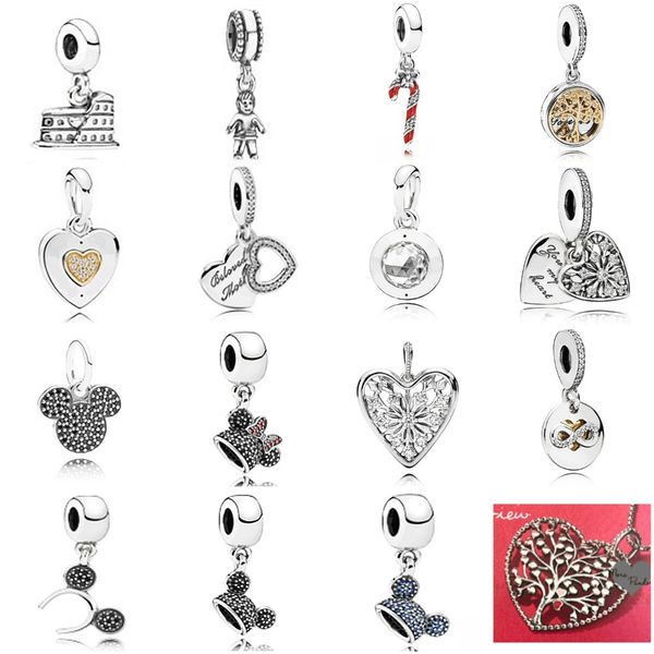 2019 new 100% 925 sterling silver pandora family tree crystal valentine's day pendant charm beads collocation diy bracelet wholesale, Black 
2019 new 100% 925 sterling silver pandora family tree crystal valentine's day pendant charm beads collocation diy bracelet wholesale, Black
