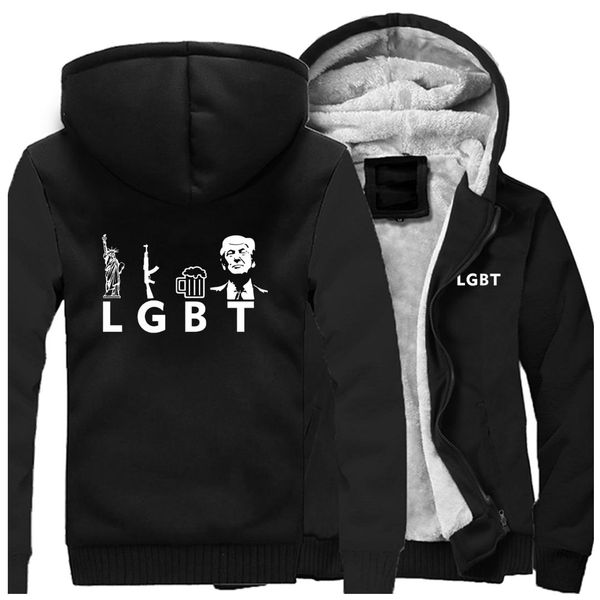 liberty guns beer trump science hoodies 2019 winter lgbt warm fleece sweatshirt men thick coat plus size casual jacket, Black
liberty guns beer trump science hoodies 2019 winter lgbt warm fleece sweatshirt men thick coat plus size casual jacket, Black