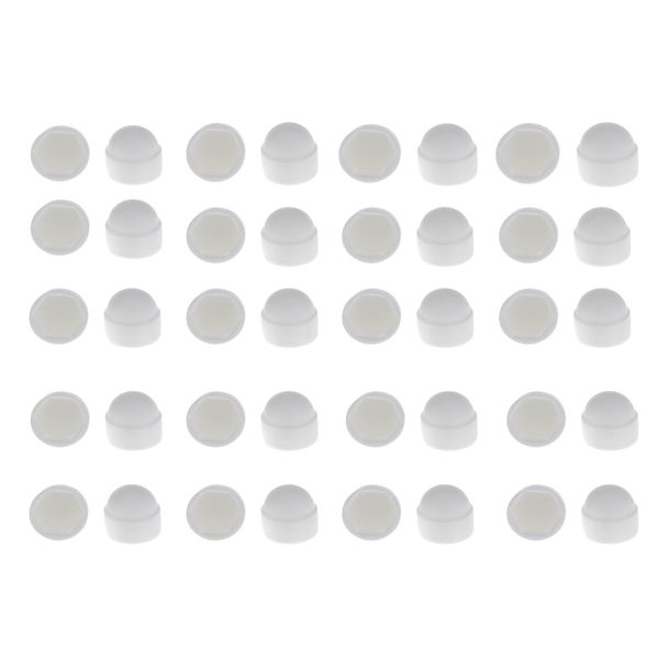 m8 (13x15mm) + m6 (10x13mm) белый выпуклый пластиковые гайки / болта заглушка 13мм / 10мм гаечные - упаковка 20
m8 (13x15mm) + m6 (10x13mm) белый выпуклый пластиковые гайки / болта заглушка 13мм / 10мм гаечные - упаковка 20