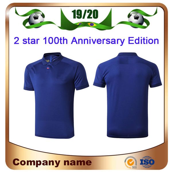 2019 2 stars POLO #10 MBAPPE 100 years Soccer Jersey 19/20 GRIEZMANN POGBA Soccer Shirt KANTE GIROUD Short sleeve blue Football uniform
2019 2 stars POLO #10 MBAPPE 100 years Soccer Jersey 19/20 GRIEZMANN POGBA Soccer Shirt KANTE GIROUD Short sleeve blue Football uniform
