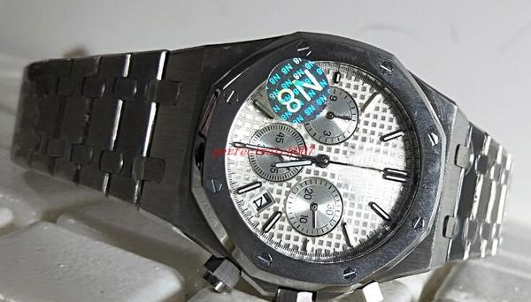 classic series luxury n8 factory 26320st 26300stwatch royal oak vk quartz chronograph working white dial 41mm men's fashion wristwatche, Slivery;brown
classic series luxury n8 factory 26320st 26300stwatch royal oak vk quartz chronograph working white dial 41mm men's fashion wristwatche, Slivery;brown