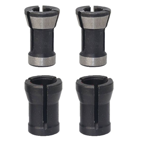 chuck head, 4pcs 6.35 / 8mm chuck adapter woodworking milling trimming cutter chuck engraving head tools
chuck head, 4pcs 6.35 / 8mm chuck adapter woodworking milling trimming cutter chuck engraving head tools