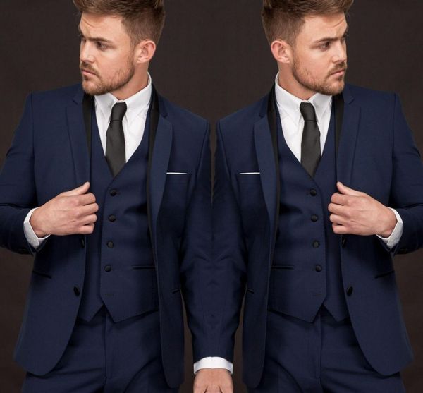 groom tuxedos navy blue groomsmen notch lapel man suit/bridegroom/wedding/prom/dinner suits (jacket+pants+vest, Black;gray
groom tuxedos navy blue groomsmen notch lapel man suit/bridegroom/wedding/prom/dinner suits (jacket+pants+vest, Black;gray