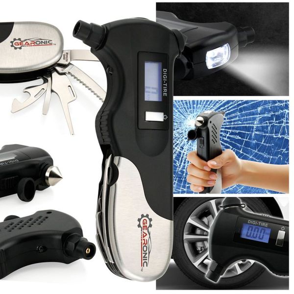 onewell multifunctional car window breaker seat belt cutter detector car digital tire pressure gauge
onewell multifunctional car window breaker seat belt cutter detector car digital tire pressure gauge