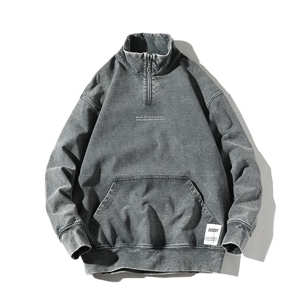 mens autumn winter hoodies long sleeve pullover crewneck sweatshirts comfortable mens washed denim jacket quality garentee, Black
mens autumn winter hoodies long sleeve pullover crewneck sweatshirts comfortable mens washed denim jacket quality garentee, Black