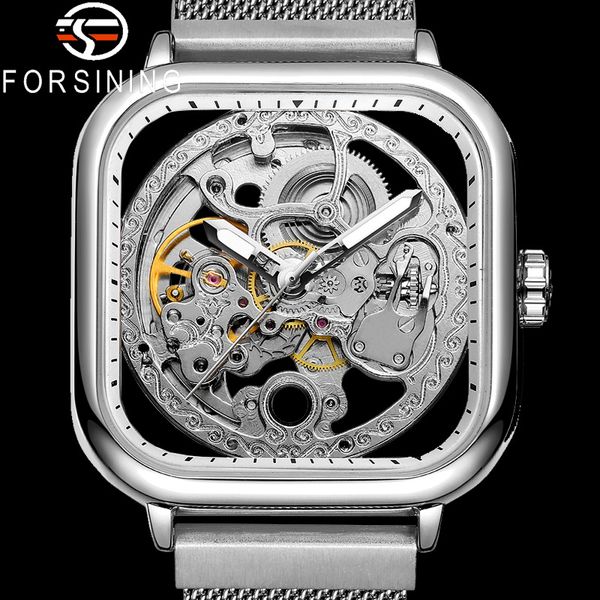 forsining men wristwatch automatic mechanical army sport male clock silver skeleton new man watch 8181, Slivery;brown
forsining men wristwatch automatic mechanical army sport male clock silver skeleton new man watch 8181, Slivery;brown