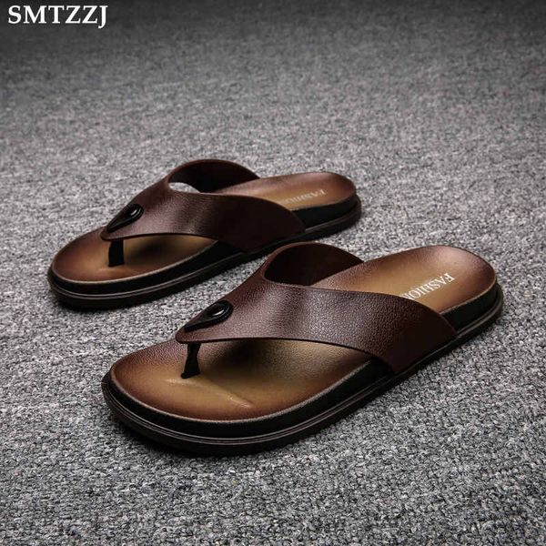 men's leather slippers summer flat indoor flip flops soft soles home outside slippers beach brown black white sandals shoes
men's leather slippers summer flat indoor flip flops soft soles home outside slippers beach brown black white sandals shoes