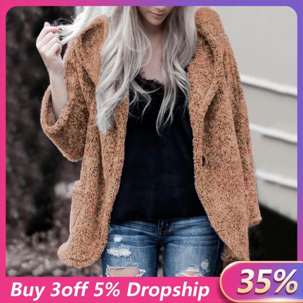 women faux fur coat teddy bear jacket female plush fur fake coat notch lapels oversized winter plush jacket big size#j30, Black
women faux fur coat teddy bear jacket female plush fur fake coat notch lapels oversized winter plush jacket big size#j30, Black