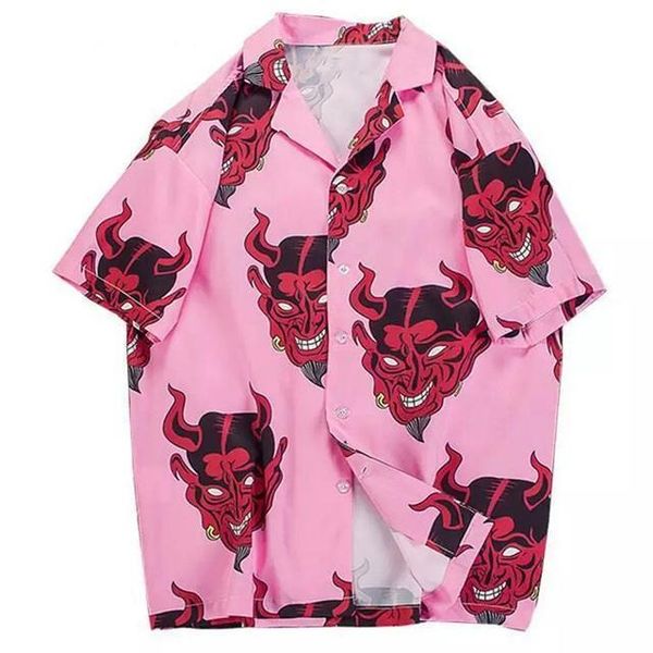 новое лето гавайская рубашка мода дьявол печати уличная повседневная с коротким рукавом хип-хоп корейские рубашки harajuku футболки, White;black
новое лето гавайская рубашка мода дьявол печати уличная повседневная с коротким рукавом хип-хоп корейские рубашки harajuku футболки, White;black