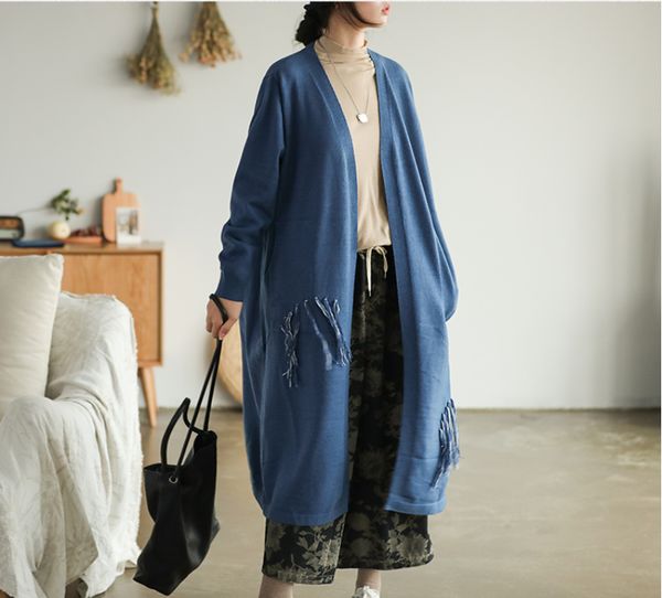 autumn winter trench women knitting large size long coat 2019 new ladies cardigan long-sleeved tassel casual trench, Tan;black
autumn winter trench women knitting large size long coat 2019 new ladies cardigan long-sleeved tassel casual trench, Tan;black
