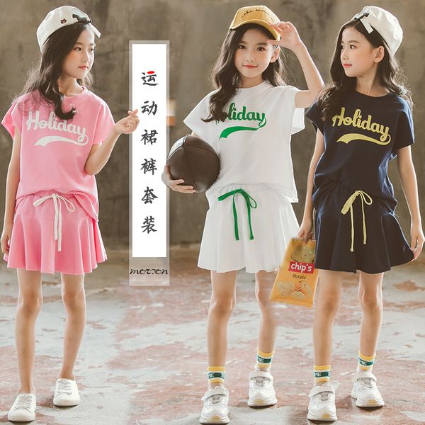 2020 summer children teenager tracksuit clothing sets baby girl clothes cotton t shirt + skirt pants plus size 6 8 9 10 12 year, White
2020 summer children teenager tracksuit clothing sets baby girl clothes cotton t shirt + skirt pants plus size 6 8 9 10 12 year, White