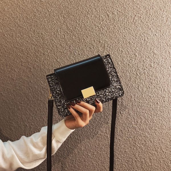 women's bag 2019 new shoulder bag sequins messenger flip small square cute small mobile phone
women's bag 2019 new shoulder bag sequins messenger flip small square cute small mobile phone
