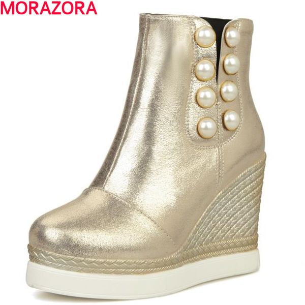 morazora 2020 autumn fashion shoes round toe ankle boots for women fashion solid pu soft leather wedges shoes womens boots, Black
morazora 2020 autumn fashion shoes round toe ankle boots for women fashion solid pu soft leather wedges shoes womens boots, Black