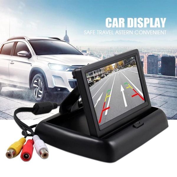 4.3 inch hd foldable car rear view monitor reversing lcd tft display with night vision back up rearview camera for vehicle
4.3 inch hd foldable car rear view monitor reversing lcd tft display with night vision back up rearview camera for vehicle