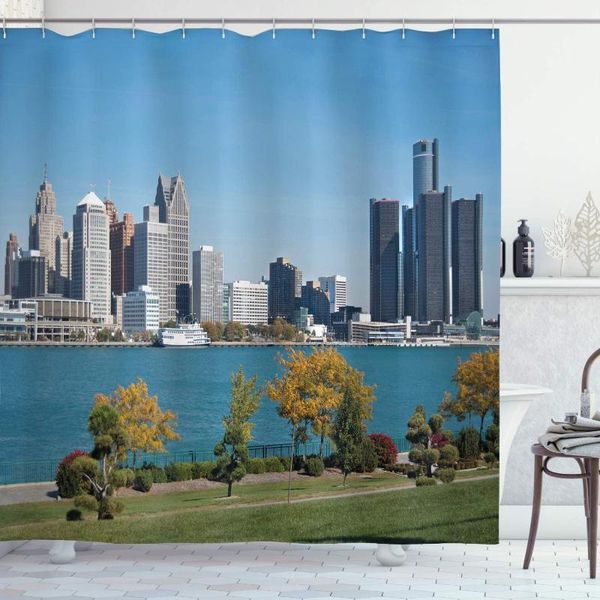 shower curtains detroit curtain industrial city center shoreline river scenic panoramic view in a sunny day bathroom decor set with hooks
shower curtains detroit curtain industrial city center shoreline river scenic panoramic view in a sunny day bathroom decor set with hooks