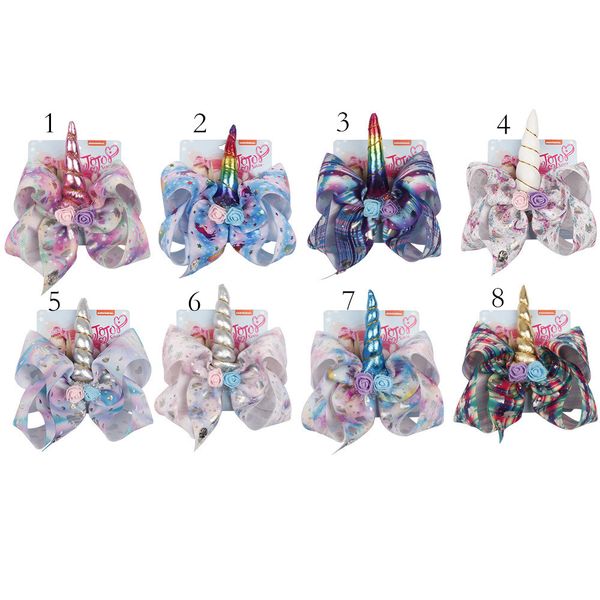 children jojo hair bows colourful unicorn flower hairpin baby girls hair clip hair accessories cartoon kids bow barrettes, Slivery;white
children jojo hair bows colourful unicorn flower hairpin baby girls hair clip hair accessories cartoon kids bow barrettes, Slivery;white