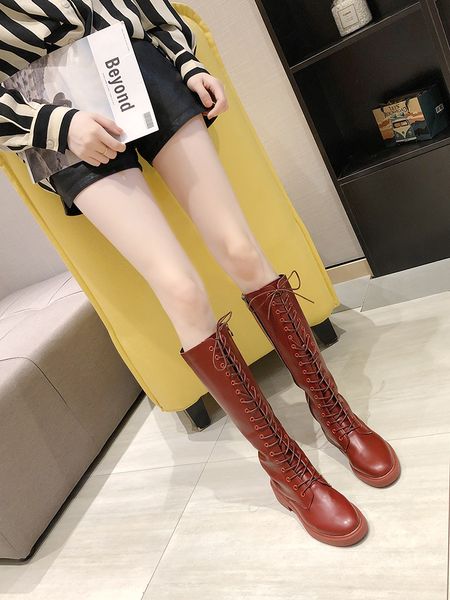 koovan knee high women's boots female 2019 autumn and winter new high knight boot female thick heel lace up thin boots shoes, Black
koovan knee high women's boots female 2019 autumn and winter new high knight boot female thick heel lace up thin boots shoes, Black