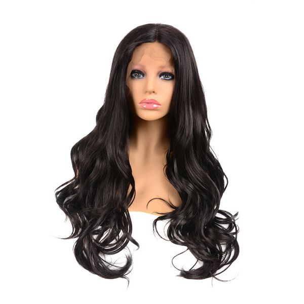 centre parting large wave lace front wigs natural black long curly 18'' 20'' 22'' synthetic wigs ing
centre parting large wave lace front wigs natural black long curly 18'' 20'' 22'' synthetic wigs ing