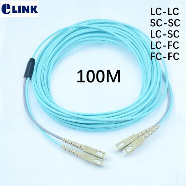 1pc 100mtr om3 armored patchcord 2 fiber sc-sc lc-lc lc-sc lc-fc armored ftth jumper 2 core optical fibre mm cable duplex elink
1pc 100mtr om3 armored patchcord 2 fiber sc-sc lc-lc lc-sc lc-fc armored ftth jumper 2 core optical fibre mm cable duplex elink