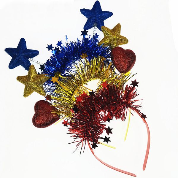 heart star shape spring headband hairband ornament costume headwear cute hair accessories purim carnival party decoration, Slivery;white
heart star shape spring headband hairband ornament costume headwear cute hair accessories purim carnival party decoration, Slivery;white