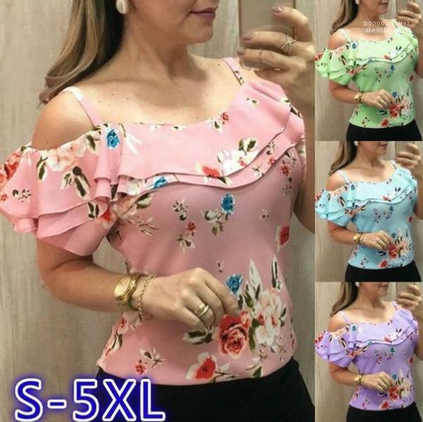 women floral summer t shirts fashion hollow out flower printed tees short sleeved, White
women floral summer t shirts fashion hollow out flower printed tees short sleeved, White