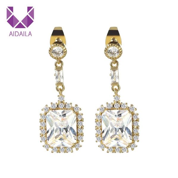 women dangle earrings with full + cubic zirconia zircon light wedding gift for ladies statement earrings new classical style, Golden
women dangle earrings with full + cubic zirconia zircon light wedding gift for ladies statement earrings new classical style, Golden