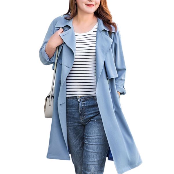 spring plus size women trench coat double-breasted long-sleeved windbreaker coats women korean loose cardigan outerwear 6xl 130, Tan;black
spring plus size women trench coat double-breasted long-sleeved windbreaker coats women korean loose cardigan outerwear 6xl 130, Tan;black