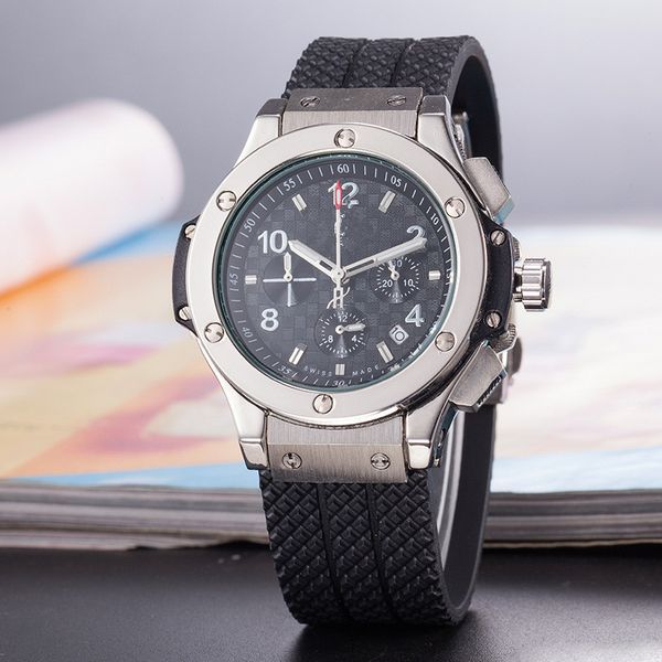2020 hublo brand watch run seconds quartz movement wristwatch luxury fashion mens wristwatches sellingh diamond selling clock gifts, Slivery;brown
2020 hublo brand watch run seconds quartz movement wristwatch luxury fashion mens wristwatches sellingh diamond selling clock gifts, Slivery;brown
