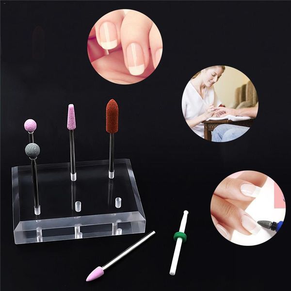 1pcs acrylic display stand nail holder grinding drill bits nail dust collector display base manicure tools organizer, Silver
1pcs acrylic display stand nail holder grinding drill bits nail dust collector display base manicure tools organizer, Silver