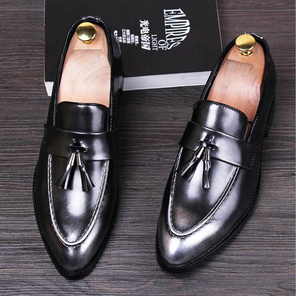 male formal flats fashion oxfords brogue shoes mens pointed toe dress wedding shoes famous tassel footwear 559 fg, Black
male formal flats fashion oxfords brogue shoes mens pointed toe dress wedding shoes famous tassel footwear 559 fg, Black
