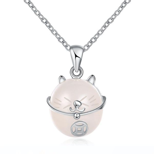 новое прибытие 925 стерлингового серебра ожерелье животных cat moonstone изящных ювелирных изделий подарков для женщин по уходу за детьми co, Silver
новое прибытие 925 стерлингового серебра ожерелье животных cat moonstone изящных ювелирных изделий подарков для женщин по уходу за детьми co, Silver