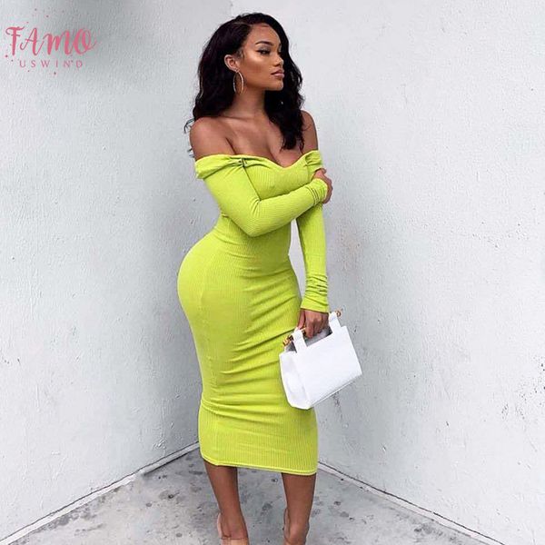 women autumn 100% cotton dress 2020 long sleeve cotton ribbed maxi dresses deep v neck off shoulder midi bodycon dress knitted robe, Black;gray
women autumn 100% cotton dress 2020 long sleeve cotton ribbed maxi dresses deep v neck off shoulder midi bodycon dress knitted robe, Black;gray