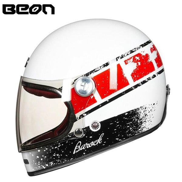 1pcs beon vintage fibre glass full face motocross helmet flip up ultralight helmet ece classic look motorcycle
1pcs beon vintage fibre glass full face motocross helmet flip up ultralight helmet ece classic look motorcycle