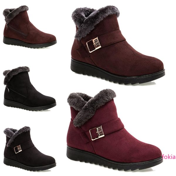 2020 non-brand winter women snow boots triple black wine red brown suede ankle boots mother shoes keep warm 36-40 style 35
2020 non-brand winter women snow boots triple black wine red brown suede ankle boots mother shoes keep warm 36-40 style 35