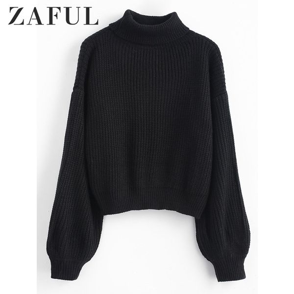 women's sweaters zaful turtleneck lantern sleeves chunky sweater solid full sleeve cotton autumn loose pullovers winter women, White;black
women's sweaters zaful turtleneck lantern sleeves chunky sweater solid full sleeve cotton autumn loose pullovers winter women, White;black