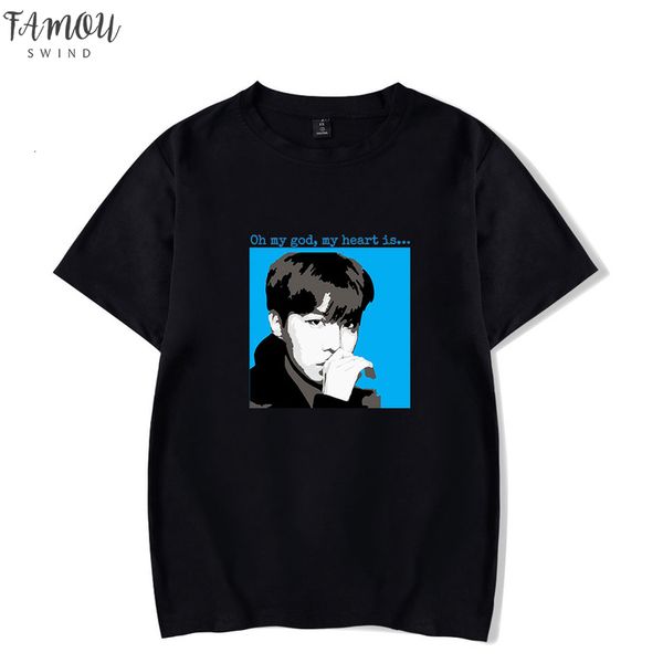 kpop summer t shirts women t shirts hip hop short sleeve casual short kpop tee, White
kpop summer t shirts women t shirts hip hop short sleeve casual short kpop tee, White