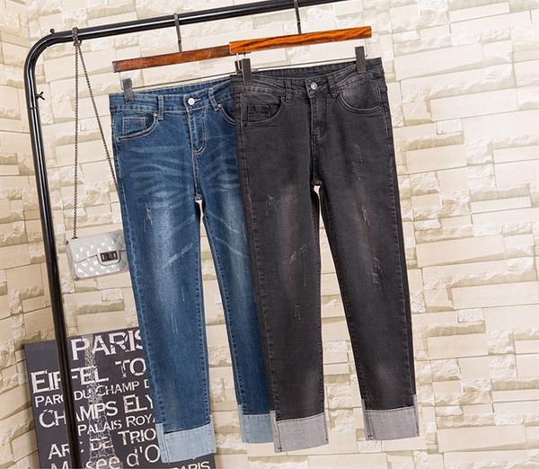 2019 spring summer jeans for woman plus size 5xl stretch high waist nine pants women vintage skinny denim pants women, Blue
2019 spring summer jeans for woman plus size 5xl stretch high waist nine pants women vintage skinny denim pants women, Blue