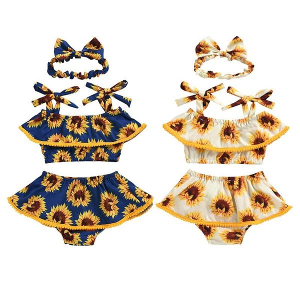 clothing sets 3pcs fashion summer toddler girls suspenders shorts outfits suit sunflower print little baby princess clothes with headban, White
clothing sets 3pcs fashion summer toddler girls suspenders shorts outfits suit sunflower print little baby princess clothes with headban, White