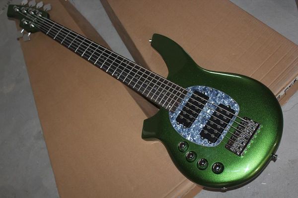 OEM Factory custom free shipping New Top Quality musical instrument Left Handed 6 String Music Man green Electric Bass Guitar active pickups
OEM Factory custom free shipping New Top Quality musical instrument Left Handed 6 String Music Man green Electric Bass Guitar active pickups