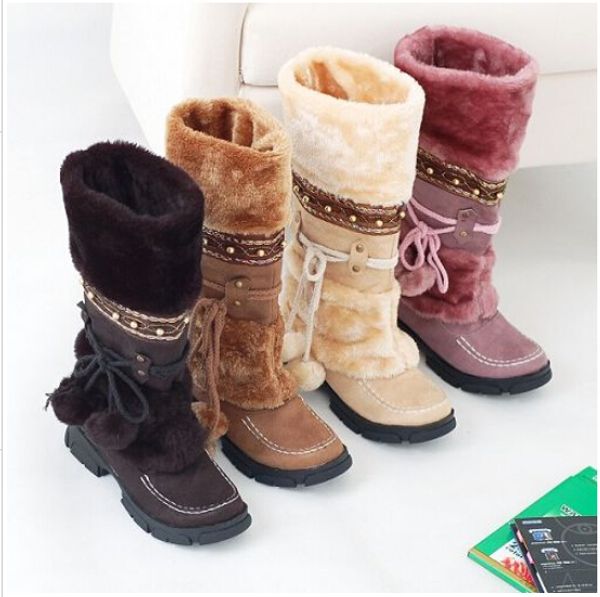 russia winter warm thickened fur over knee high heel boots women shoes fashion botas long woman footwear ah053 size 35-40, Black
russia winter warm thickened fur over knee high heel boots women shoes fashion botas long woman footwear ah053 size 35-40, Black