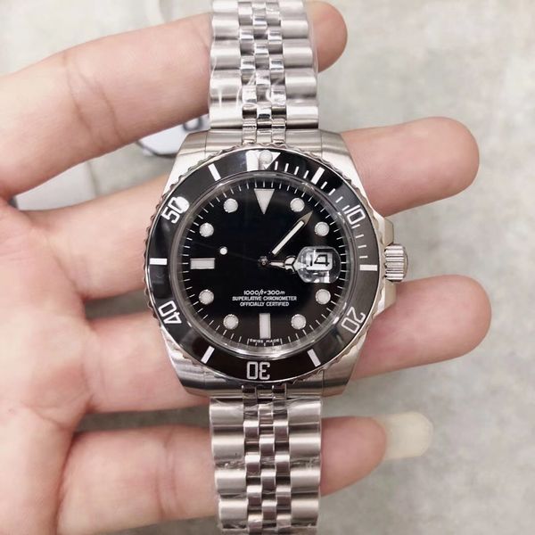 2020 u1 factory 116610 date ceramic bezel sapphire glass automatic asian 2813 stainless steel jubille bracalet clasp men mechanical watch, Slivery;brown
2020 u1 factory 116610 date ceramic bezel sapphire glass automatic asian 2813 stainless steel jubille bracalet clasp men mechanical watch, Slivery;brown