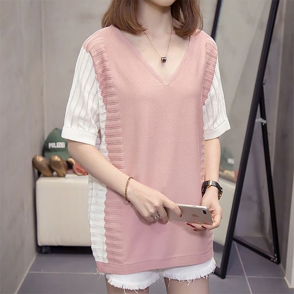 women's sweaters fashion women loose pullovers pink sweater large plus size 2021 summer thin kint oversize big cloth, White;black
women's sweaters fashion women loose pullovers pink sweater large plus size 2021 summer thin kint oversize big cloth, White;black