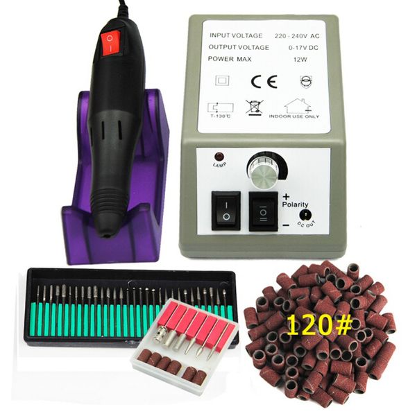 professional electric nail drill machine set nail art file 36 bits 120" sanding band acrylic nail art equipment tool cutter kit
professional electric nail drill machine set nail art file 36 bits 120" sanding band acrylic nail art equipment tool cutter kit