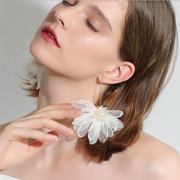 holiday wind xian qi fabric large petals flower earrings mori-style earrings womens korean-style fresh temperament earrings, Golden
holiday wind xian qi fabric large petals flower earrings mori-style earrings womens korean-style fresh temperament earrings, Golden