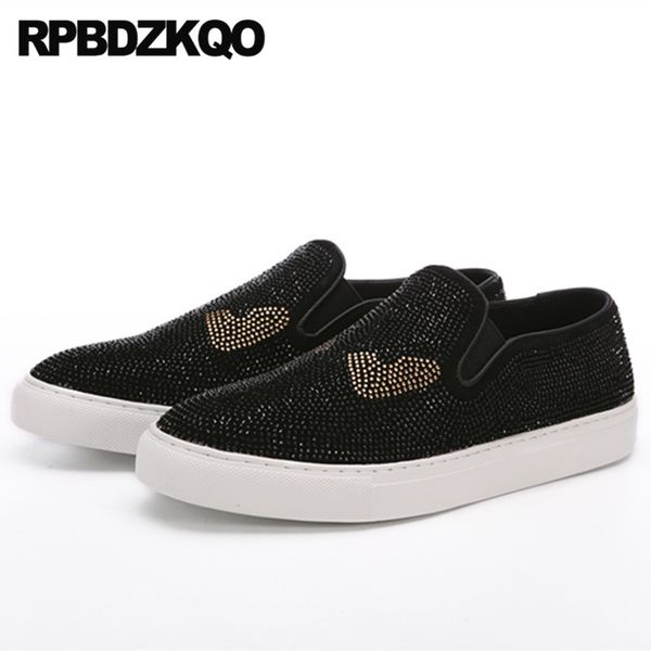 black skate suede rhinestone men summer slip on brand trainers luxury sneakers lightweight designer shoes china
black skate suede rhinestone men summer slip on brand trainers luxury sneakers lightweight designer shoes china