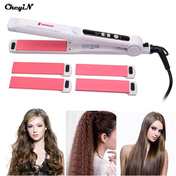 ckeyin multifunction 3 in 1 ceramic hair straightener curler iron corn plate straightening curling irons clip styling tool 28
ckeyin multifunction 3 in 1 ceramic hair straightener curler iron corn plate straightening curling irons clip styling tool 28